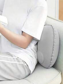 手壓式充氣腰枕 便攜式充氣腰墊 腰部支撐墊 男女通用 輕量背部支撐氣墊 適用於火車、飛機、辦公室、汽車、長時間久坐、露營、旅行必備配件 - 彩色 - 查看 7