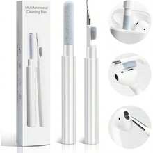 Multi-Functional Cleaning Brush For Earbuds And Charging Case, Double-Head Design, Deep Cleaning Tool For Electronics,Multi‑Tool Cleaner For Ports, Keyboards, Screens & Small Electronics - View 1