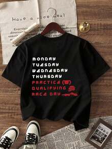 Women T-Shirts - Black - View 3