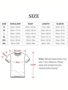 Arkells-11-11 Y2K Hip Hop Music Graphic Print Unisex Short-Sleeved T-Shirt, Summer Urban Style. - Black - View 7