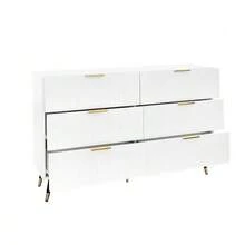 Elegant Sideboard With Modern Design, Chest Of Drawers With Ample Storage Space [OLD SKU: WF325790791WAA] - White - View 7