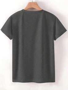Women T-Shirts - Black - View 2