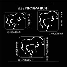 Large Size Nano-Etched Glass Gaming Mouse Pad, Smooth Glass Surface, High Precision, Fast Tracking, Scratch-Resistant, Ideal Gift For Holidays - Thickness: 0.3cm/0.12inch - View 4