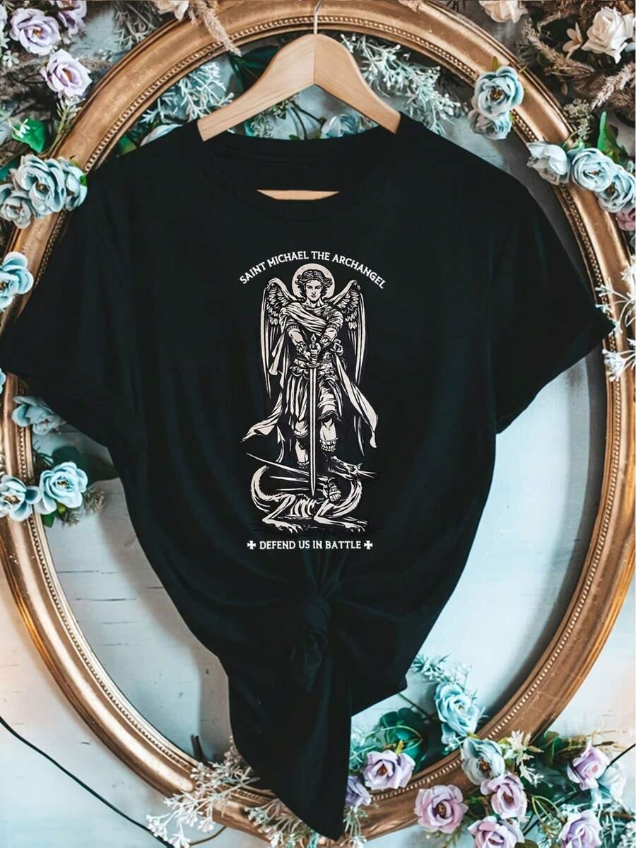 Women T-Shirts - Black - View 1