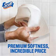 Scott ComfortPlus Toilet Paper, 12 Triple Rolls, 231 Sheets Per Roll, Septic-, 1-Ply Toilet Tissue - Color15 - View 4
