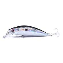HENGJIA 1 pieza Señuelo micro minnow de 6cm-6g, señuelo hundible para spinning y trolling, adecuado para pesca de lubina - Multicolor - Ver 22