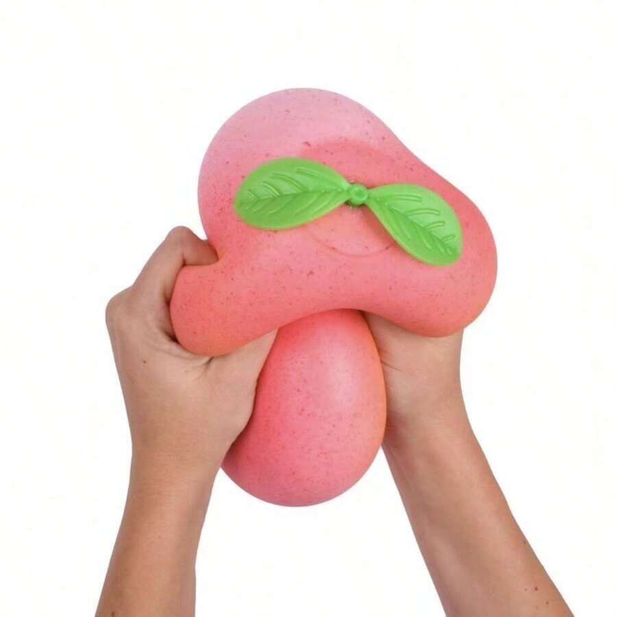 3*3In Squeezy Peach - Squishy Adults, Slow Rebound Sensory Fidget Desk Relaxation, Anxiety Management Professionals - 1pc - 查看 1