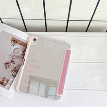 1个励志语录镜面平板电脑保护套，带笔槽，兼容iPad 11(A16 2025)/三星Galaxy S9/S7/S10+/三星Galaxy Tab S6 Lite 10.16英寸/华为Matepad - 彩色 - 查看 4