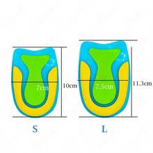 Heel Pads, Silicone Heel Cushions, Heel Protectors - Multicolor - View 7