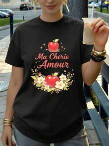 Women T-Shirts - Black - View 1