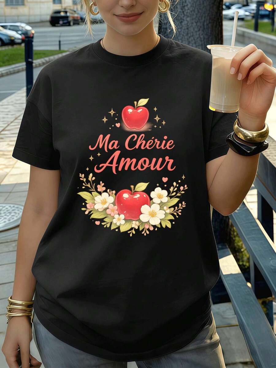 Women T-Shirts - Black - View 1