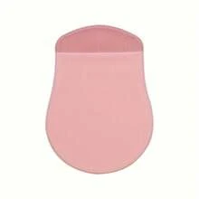 1PC Self-Adhesive Mouse Storage Bag Notebook Computer Wireless Mouse Back Sticker Storage Bag Traceless Elastic Black Pink Grey Mouse Bags Accessories - Pink - View 4