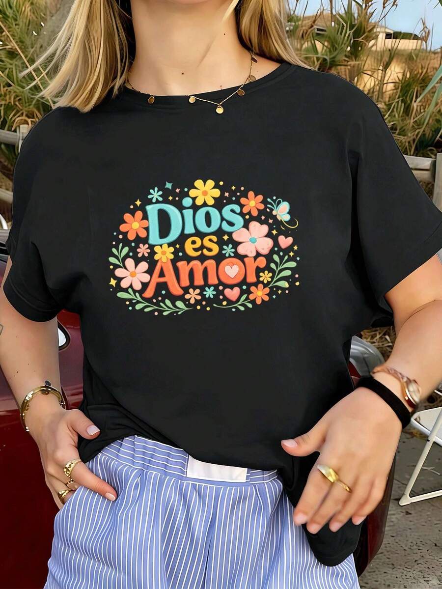 Women T-Shirts - Black - View 1