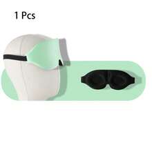1/2/3 piezas Máscara de ojos 3D ultra suave, 100% opaca, antifaz para dormir, máscara de ojos para dormir suave, máscara de ojos para ayudar a dormir, máscara de ojos para dormir de viaje, máscara de ojos para siesta de estudiante, apta para todo tipo de piel - Perfecta para viajes y siestas (incluye tapones para los oídos), regalo ideal para Halloween, Navidad - Multicolor - Ver 31