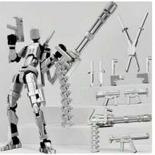New High-Quality 13-Jointed Posable Mannequin 3rd Generation, Multi-Joint Adjustable Human Body Model, DIY Assembly Full Body Stress Relief Toy, Educational Brain Development Handicraft, Creative Desktop Decor, Exquisite Holiday Birthday Gift For Adult Collectors And Home Decor - Multicolor - View 20