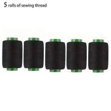 Bộ 21 kim khâu gia dụng và chỉ, bao gồm 20 kim cong 3 inch và 1 cuộn chỉ, kèm hộp nhựa trong suốt, thích hợp cho da, vải bạt, sửa thảm, may tóc giả, đan lát và làm đồ thủ công DIY, đầu nhọn để khâu và dệt chính xác - Nhiều màu - Xem 12