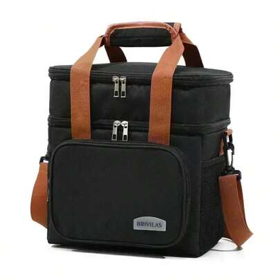 Bolsa Térmica De Grande Capacidade De Alta Qualidade Adequada Para Viagens De Piquenique Na Praia