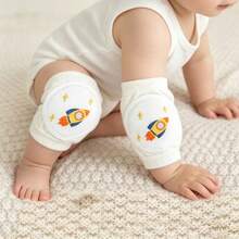 1 đôi miếng bảo vệ đầu gối cho bé tập bò, chất liệu cotton co giãn thoáng khí, dễ thương, phù hợp cho cả bé trai và bé gái, có lớp đệm mút, thích hợp cho trẻ mới biết đi. - Nhiều màu - Xem 5