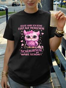 Women T-Shirts - Black - View 1