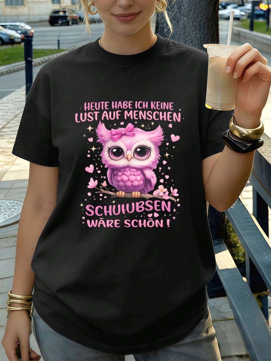 Women T-Shirts - Black - View 1