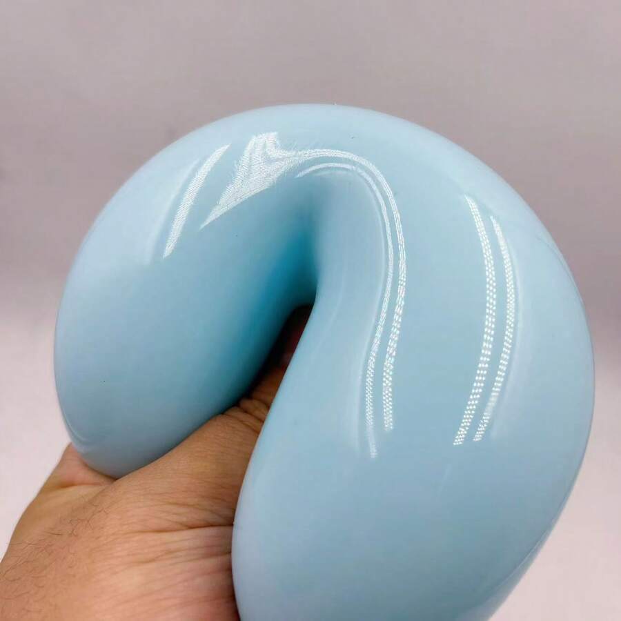 1pc Latest 10cm Super Large Fluid Cheese Ball Jumbo Squishy Toy, Perfect Gift - Birthday Gift, Ideal Gift, Surprise Gift, Holiday Gift, Seasonal Gift, Halloween Gift, Christmas Gift, Gamer Gift, Gift, Easter Gift