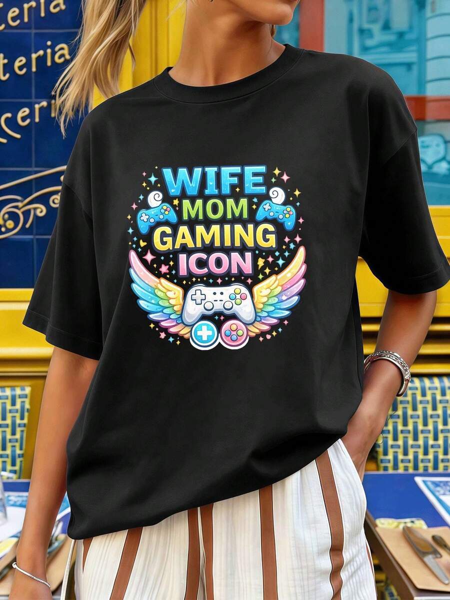 Women T-Shirts - Black - View 1