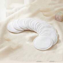 8pcs Bohemian Sun Pattern Nursing Pads, Made Of Bamboo Fiber, Reusable, Soft And Highly Absorbent Breastfeeding Essentials - Multicolor - View 7