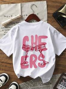 Plus Size T-shirts - Vitt - Visa 2