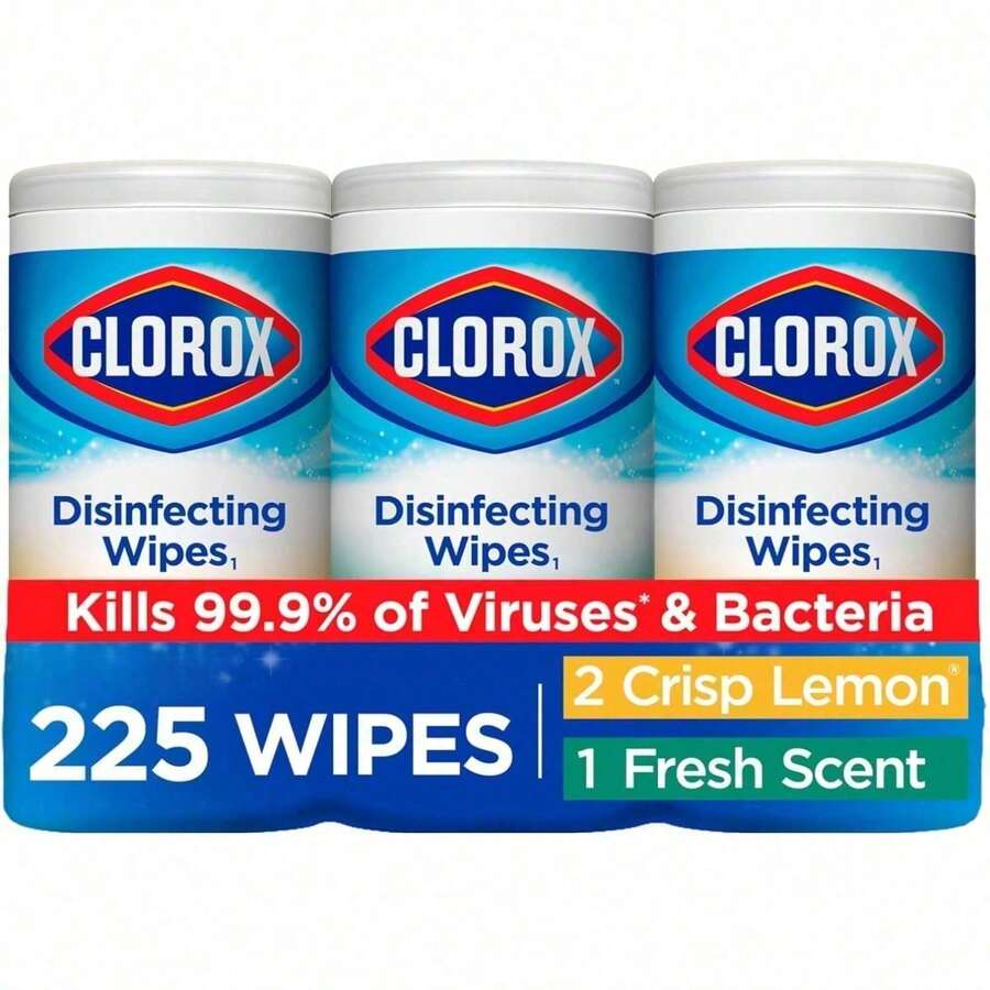Holiday Discount Bleach-Free Disinfecting And Cleaning Wipes, 35 Count Each, 3 Pack (3 Days Delivery) - Default - View 1