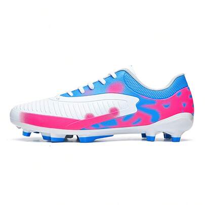 Men's Unisex AG Artificial Grass Soccer Boots Football Cleats Professional Training Shoes Ankle Protection Non-Slip Wear-Resistant Breathable Material Comfortable Fit For Men Women