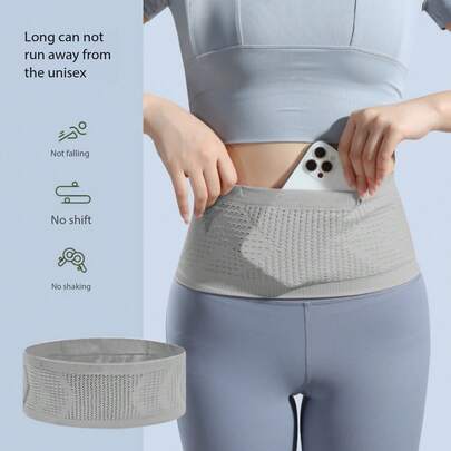 Outdoor Running Waist Bag, Multi-Functional Invisible Phone Pouch, Large Capacity Breathable Sports Waist Pack For Men & Women