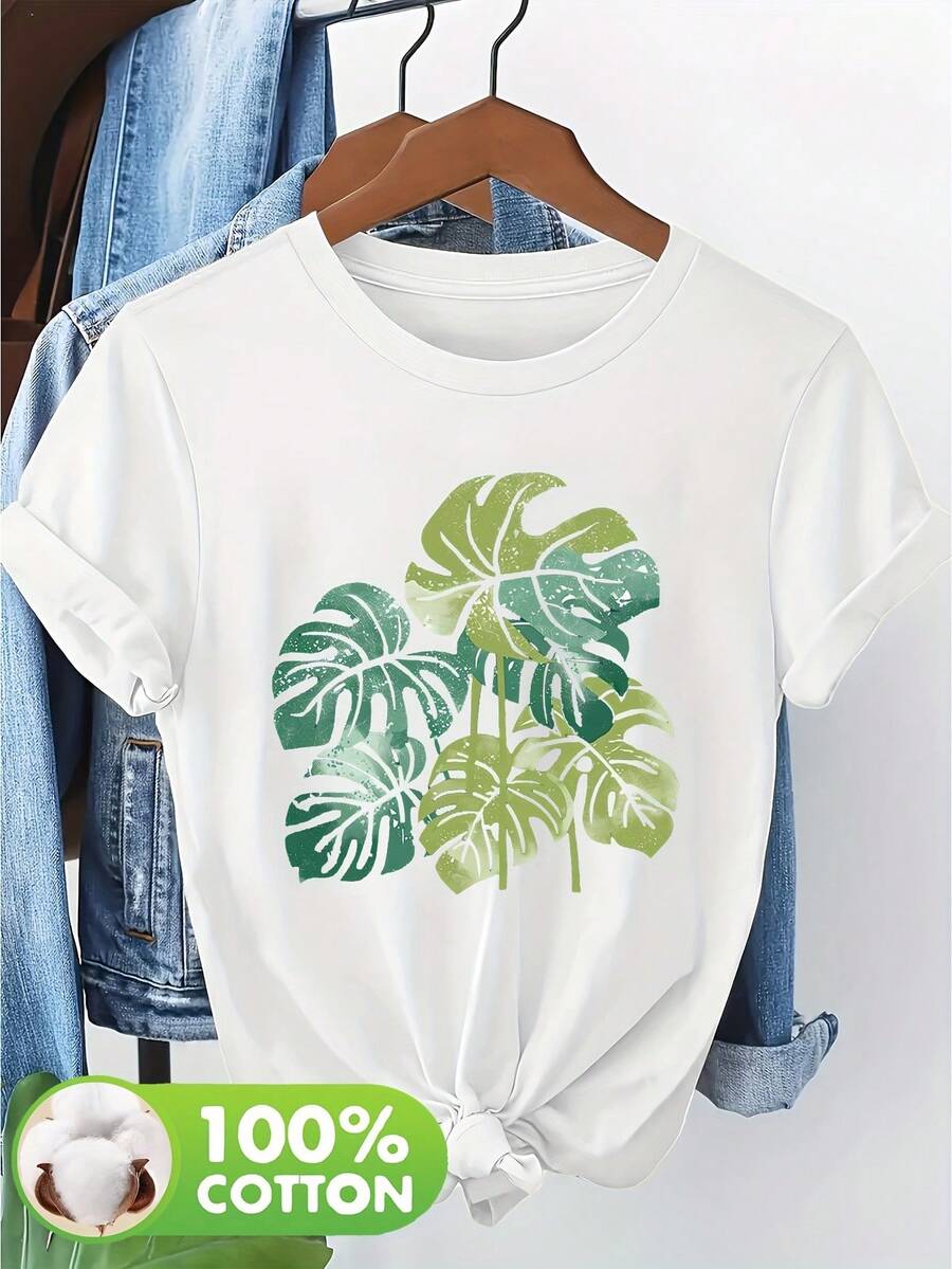 Women T-Shirts - [White] - View 1