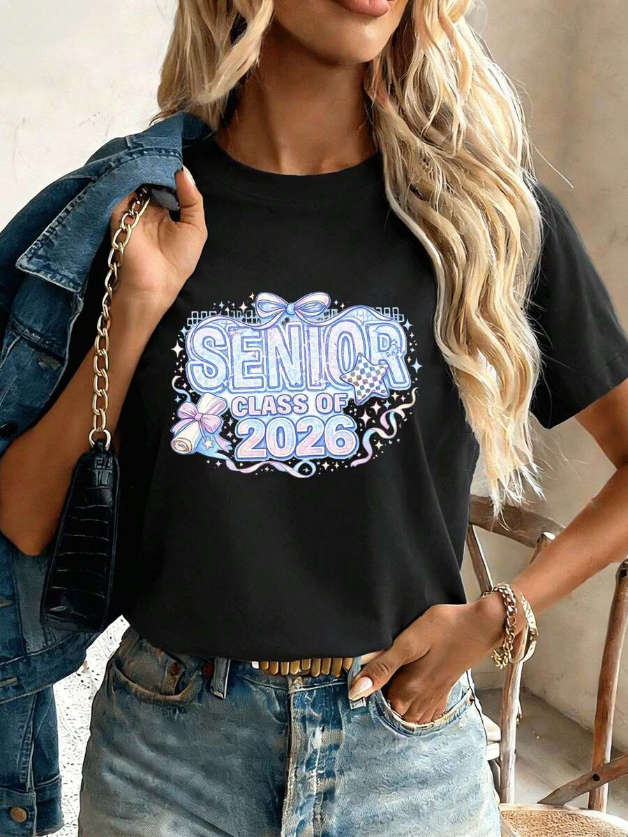 Women T-Shirts - Black - View 1