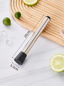 1 cái dụng cụ nghiền bằng thép không gỉ, dùng để xay sinh tố, trộn đồ uống, ép trái cây, nghiền chanh. - Xem 5