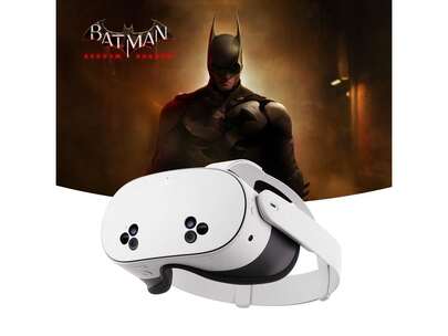 Meta Quest 3S 256GB - Get Batman: Arkham Shadow And A 3-Month Trial Of Meta Horizon+ Included - All-In-One Headset