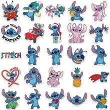 Disney Bộ sticker Stitch hỗn hợp, hình dán vinyl hoạt hình người ngoài hành tinh dễ thương với Lilo & Angel, nhãn dán chống thấm nước có thể tháo rời dùng cho sổ lưu niệm, nhật ký, trang trí sổ kế hoạch, đồ nhét túi quà, niêm phong phong bì, thẻ quà tặng, các dự án DIY, đồ dùng tiệc tùng, bình nước, máy tính xách tay, ốp điện thoại, bình giữ nhiệt, hành lý, sticker dành cho người hâm mộ Stitch. - A - Xem 5
