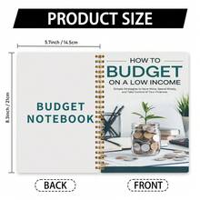 Budget Planner - Financial Management Tool, Including 12-Month Budget Calendar, 50 Sheets (100 Pages) Expense Tracker Notebook, Cash Flow Forecasting And Debt Repayment Planning, Portable Financial Management Manual, Monthly - A - View 7