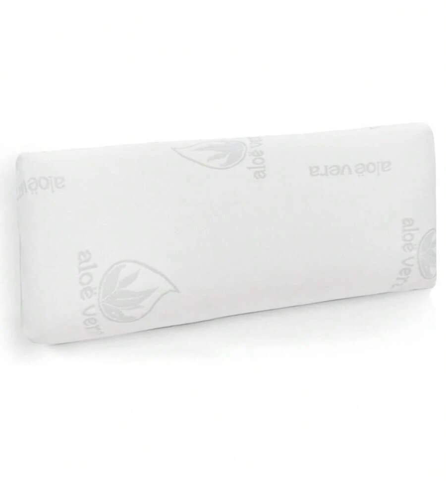 Almohadas Viscoelásticas antialérgica con aloe vera , ideal para completar tu equipo de descanso Fabricado en España - Blanco - Gris - Ver 1