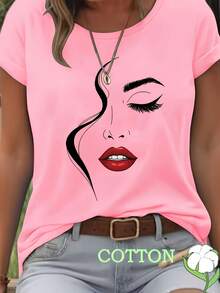 Women T-Shirts - [White] - View 7
