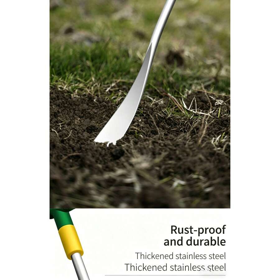 Multifunctional Garden Hand Trowel Weeding Tool - Portable Weeding Shovel, Suitable For Outdoor Gardening Tasks Such As Digging, Planting, Loosening Soil And Weeding - A - View 1