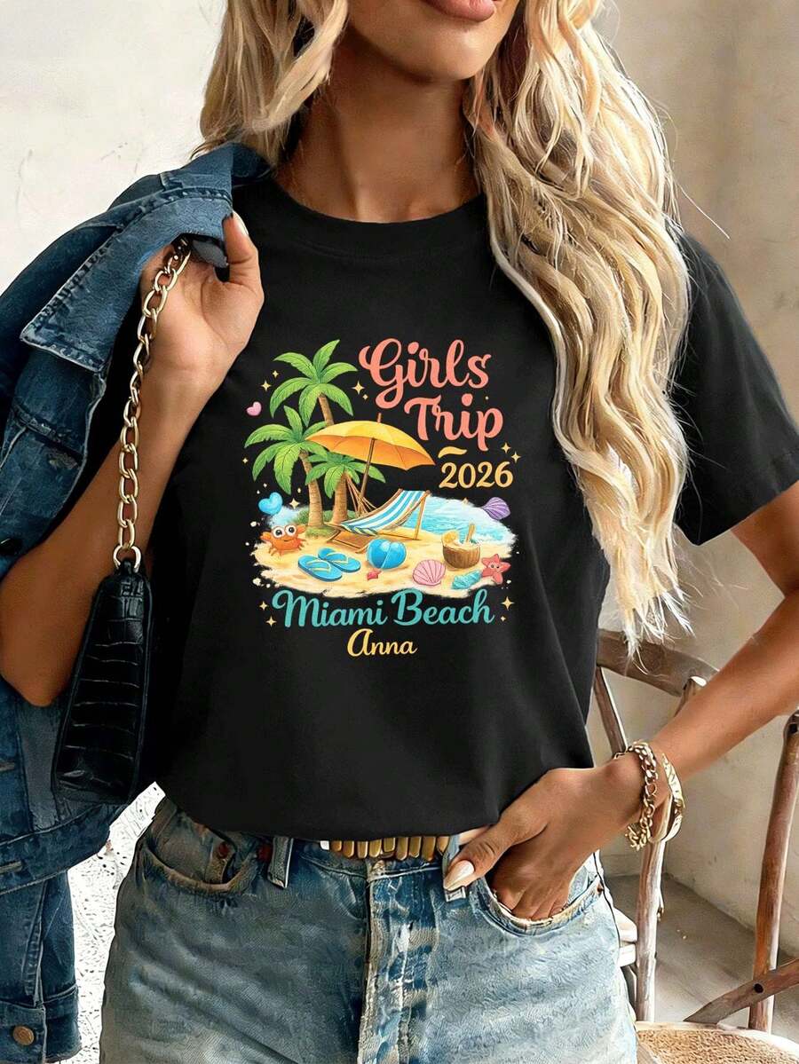 Women T-Shirts - Black - View 1