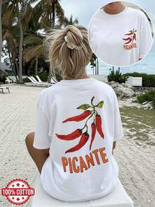 Women T-Shirts - [White] - View 12