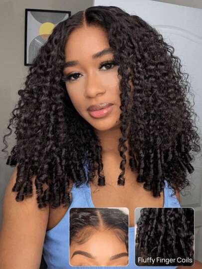 bling hair Burmese Curly Wig Human Hair 200% Density 13x6 HD Transparent Lace Front Wigs Human Hair With Spiral End Water Wave Lace Wig For Women Pre Plucked Virgin Human Hair Wigs Human Hair 13x6 Kinky Curly Lace Frontal Wig For Beginner Friendly Natural Black 28 30 Inch
