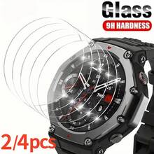 Comfort Fit Watch Screen Protector (4pcs/2pcs) 9H Tempered Glass Screen Protector For T-Rex 3, Ultra-Clear, Slim And Fit, Sensitive Touch, Precise Fit, Scratch-Resistant, Bubble-Free Mother's Day Gift - Compatible With T-rex 3 - View 3