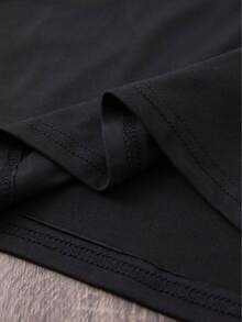 Talla Grande, Camiseta Oversize para Mujer con Estampado de Fruta de Mora y  - Blusa Casual de Cuello Redondo Adecuada para Otoño/Invierno, Lavable a Máquina, Ideal para Atuendos Casuales y con Temática de Bayas. - Negro - Ver 5