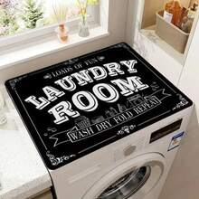 1 paquete de alfombrilla de goma antideslizante premium para lavadora y secadora - impermeable, fácil de limpiar, alfombrilla protectora para la cocina y la sala de lavandería, disponible en varios colores - Multicolor - Ver 6