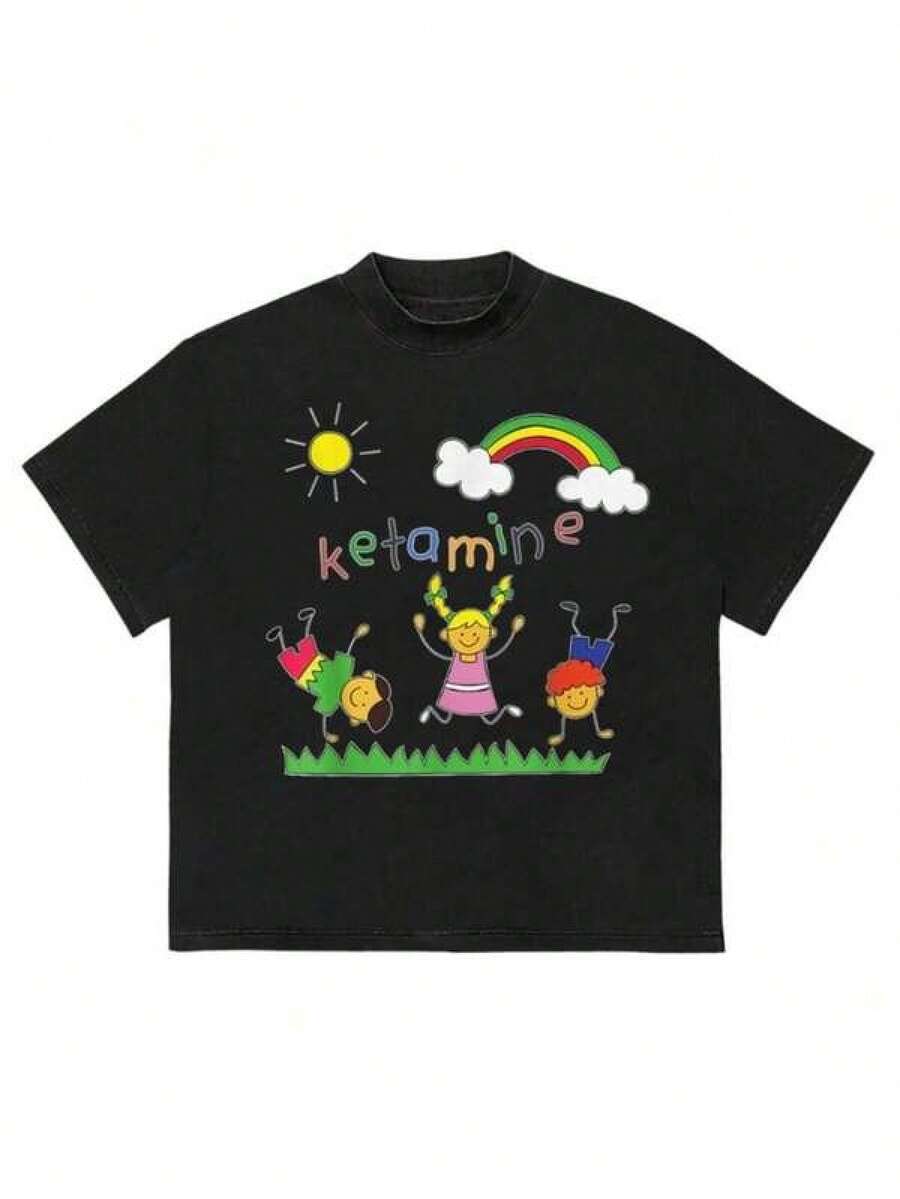 Women T-Shirts - Black - View 1