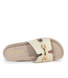 Women Flat Sandals - Beige - View 4