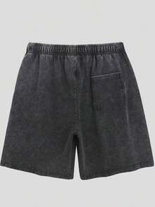 290g Washable Shorts, Men's Shorts With Symmetrical Prints, Suitable For Outdoor Adventures And Travel, A Gift For Friends, Family, And Colleagues 2026y2k Essentials Shorts Knee Length Shorts Cotton Shorts Men Gym Shorts For Men Y2k Essentials Shorts Knee Length Shorts Cotton Shorts Men Gym Shorts For Men - 黑色 - 查看 2