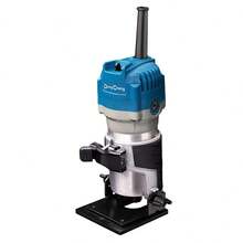 RECORTADORA 550 W 1/4" 30000 RPM BASE AJUSTABLE DC-DMP04-6B - Tipo de Enchufe B USA (110-127V) - Ver 1